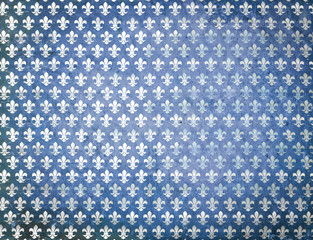 Blue grunge damask background
