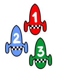 Speed race space