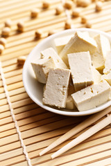 tofu and soy beans