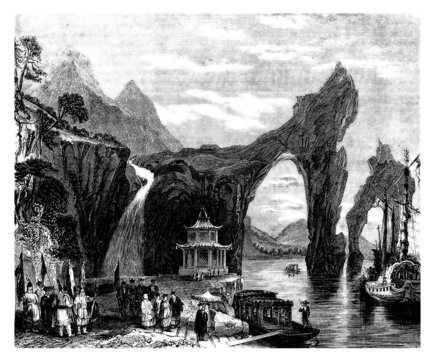 Chinese Landscape - 19th century