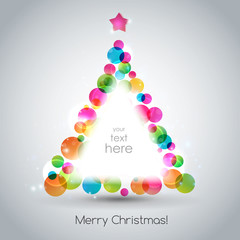 Abstract Christmas tree