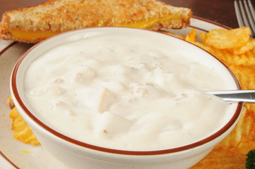 Clam chowder