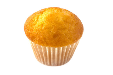 muffin on a white background