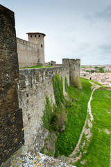Fototapeta na wymiar Carcassonne twierdzy