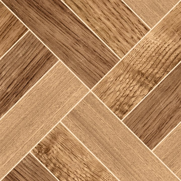 Texture of fine brown parquet