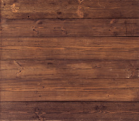 Wooden background. Brown grunge wood board texture