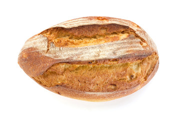 Bread isolated on white background