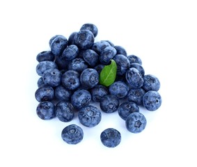 Heap of blueberries