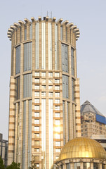 Fototapeta premium Modern buildings in Shanghai