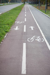 Obraz premium Bicycle track
