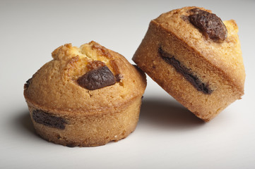  Muffins with chocolate