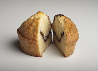  Muffin with chocolate