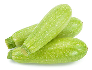 Fresh vegetable marrow from above