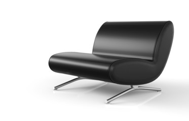 Ergonomischer Designer Sessel Schwarz