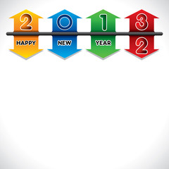 new Year Greeting Card ,2013