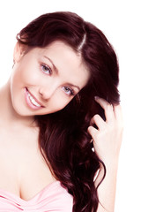 Fototapeta premium beautiful brunette woman