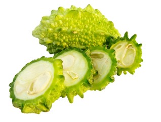 Bitter gourd ( momordica charantia )