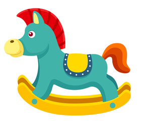 illustration of Rocking Horse
