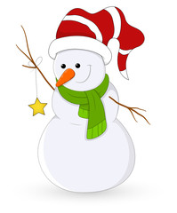 Snowman Vector Illustration