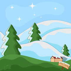Christmas Background Illustration
