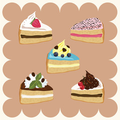 Pieces of Cakes