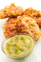 Chicken or potato cutlet