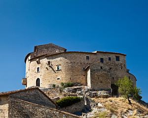 Fototapeta na wymiar Castel di Luco, Acquasanta Terme, Ascoli Piceno