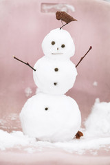 funny snowman