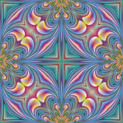 Historic vector design in art baroque style