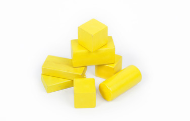 Wooden building blocks