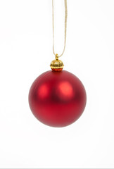 Christmas red  ball