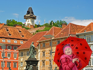 Naklejka premium graz