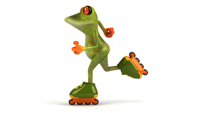 Fun frog