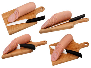 slices ham