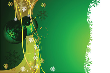 Christmas greeting celebration card illustration
