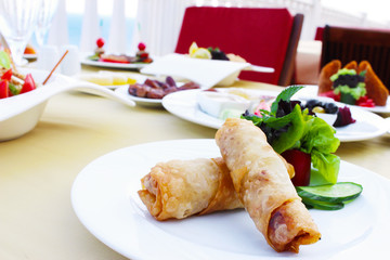 Cigarette pastry