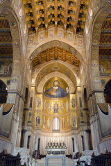 Cathedral of Monreale near Palermo, in Sicily, Italy