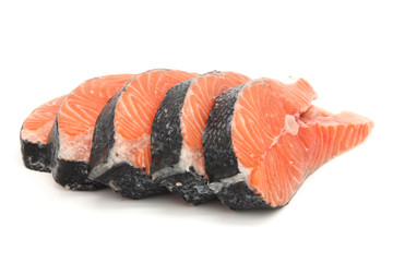 salmon isolated