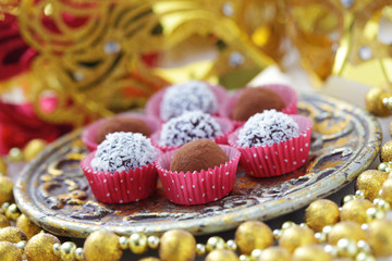 coconut pralines