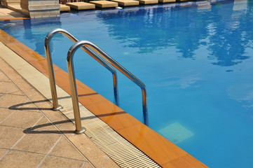 Stair swimming pool