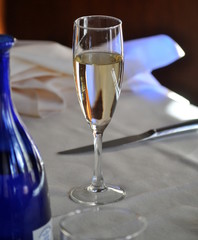 Glass of white wine