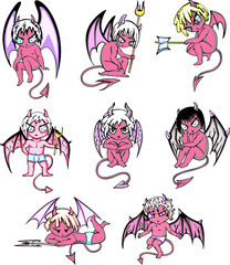 little devil cartoons