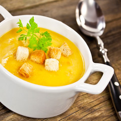 Kürbissuppe