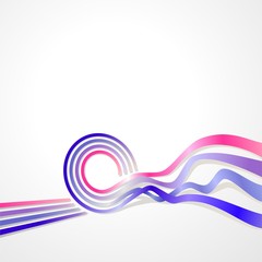 Abstract wavy background