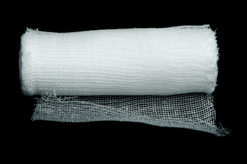 White roll bandage