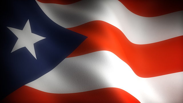 Flag of Puerto Rico (seamless)