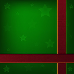 Dark green background