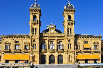 Fototapeta na wymiar Rada Miejska w San Sebastian, Hiszpania