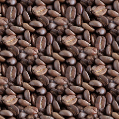 Coffee Beans Tilling Texture