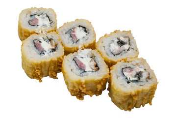 Суши с мягким сыром и угрем